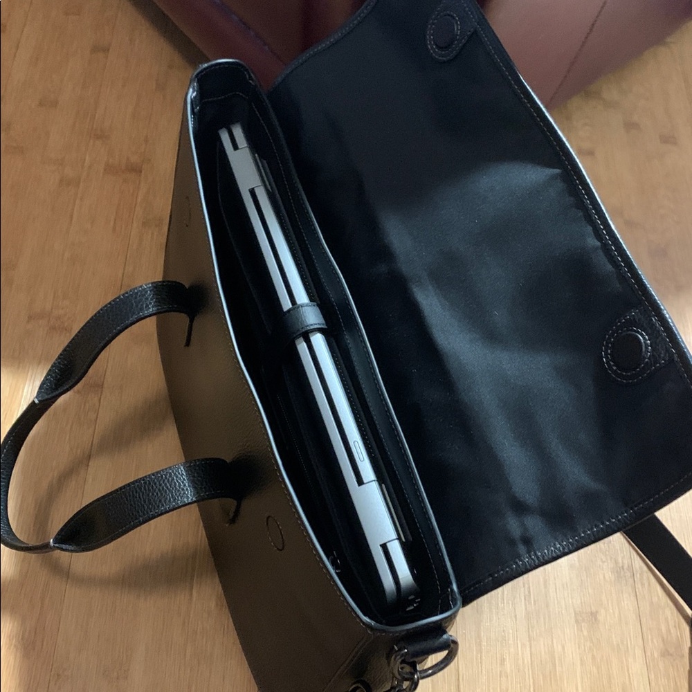 Black Coach Leather Men's Bag - Picture 7 of 12
